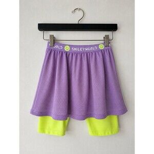 Zara Smiley World Girls Purple Tennis Skort Shorts Size 9-10 140 Athletic